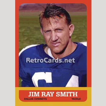1963T Jim Ray Smith Dallas Cowboys