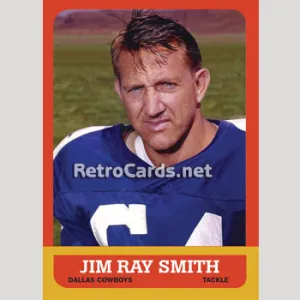 1963T Jim Ray Smith Dallas Cowboys