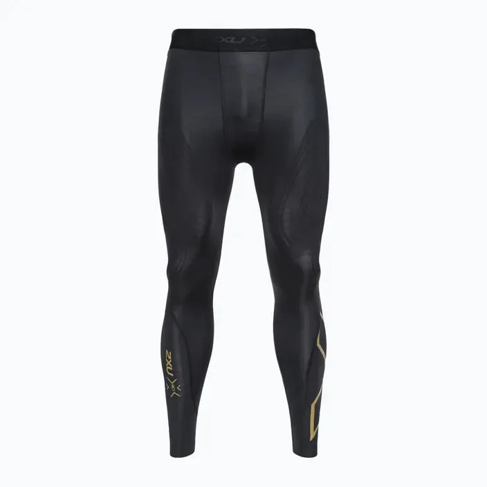 2XU Herren MCS Cross Training Compression Tights, Black/Gold