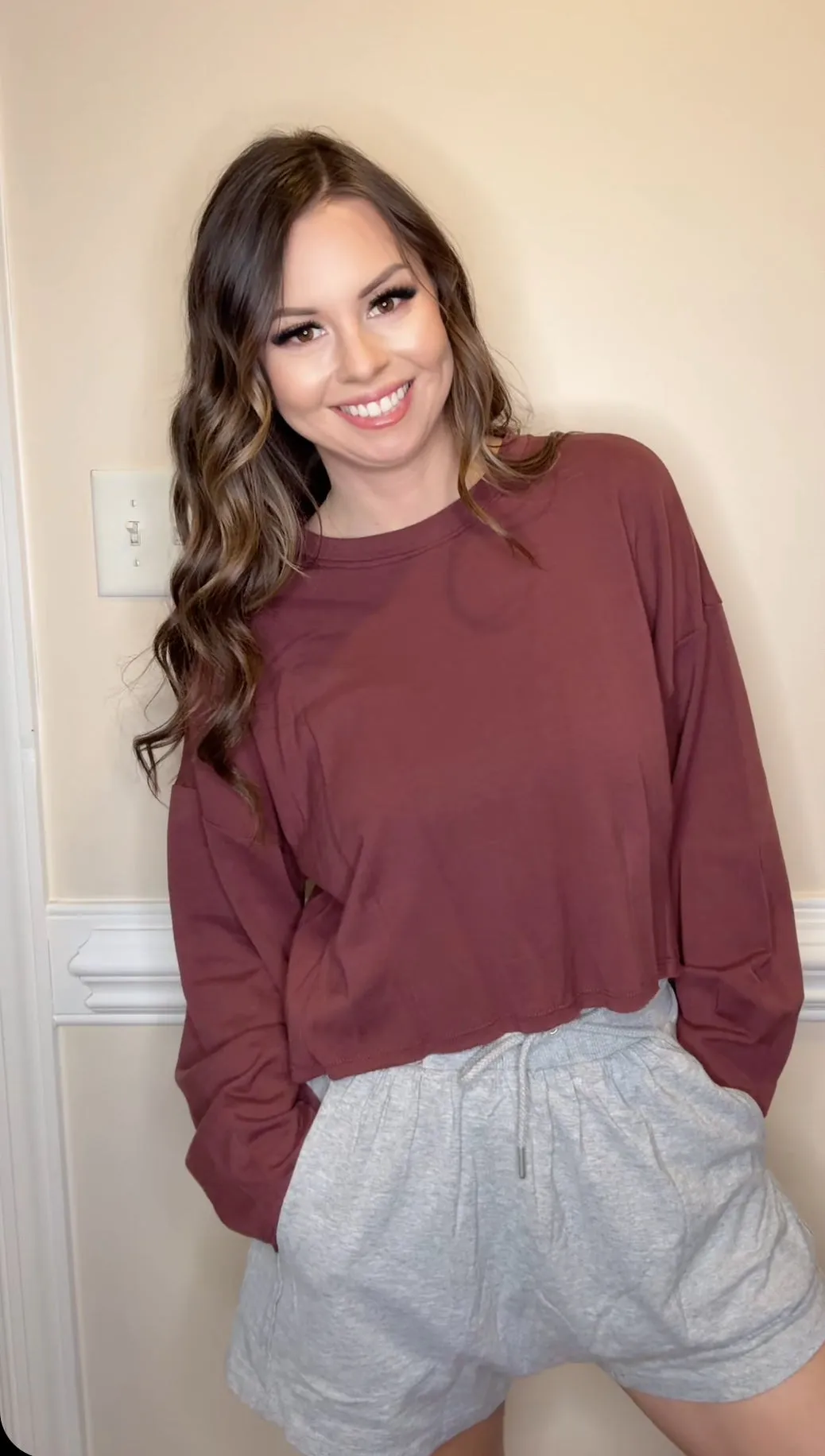 A Day In Cropped Pullover