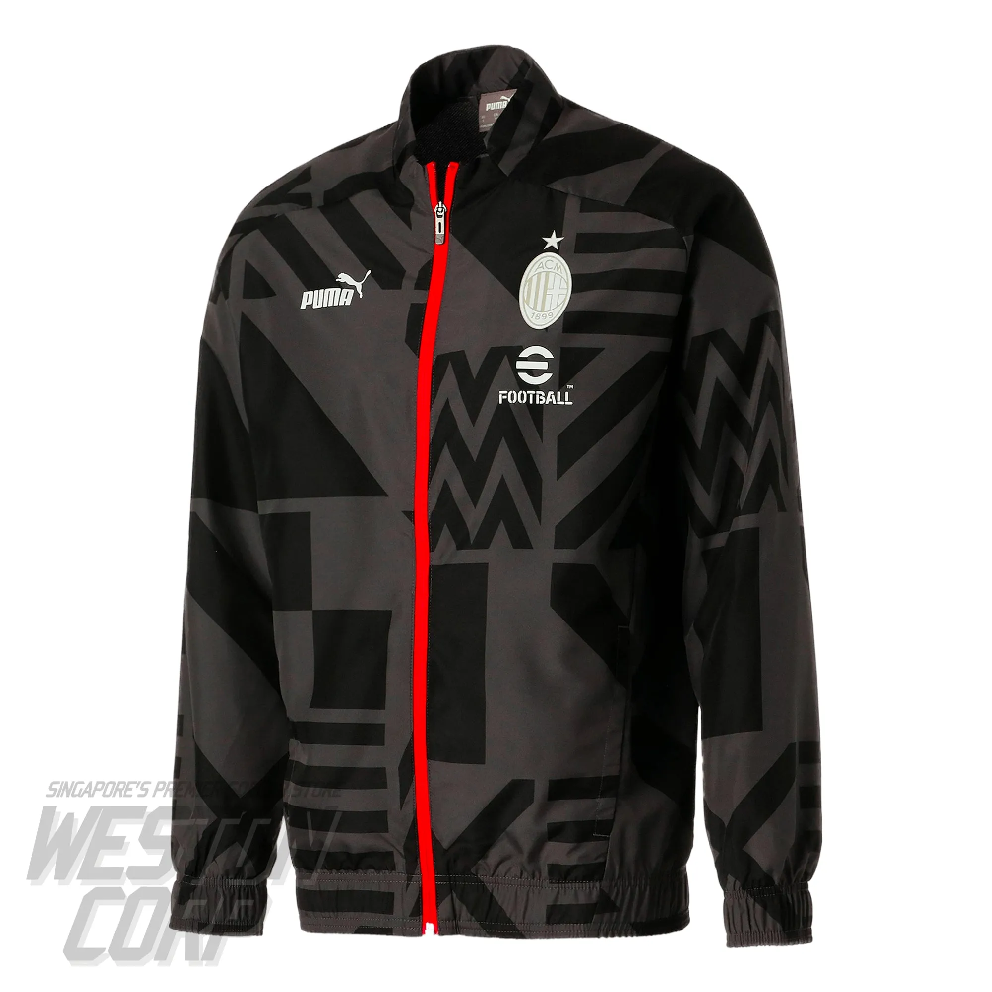 AC Milan Adult Pre-Match Jacket