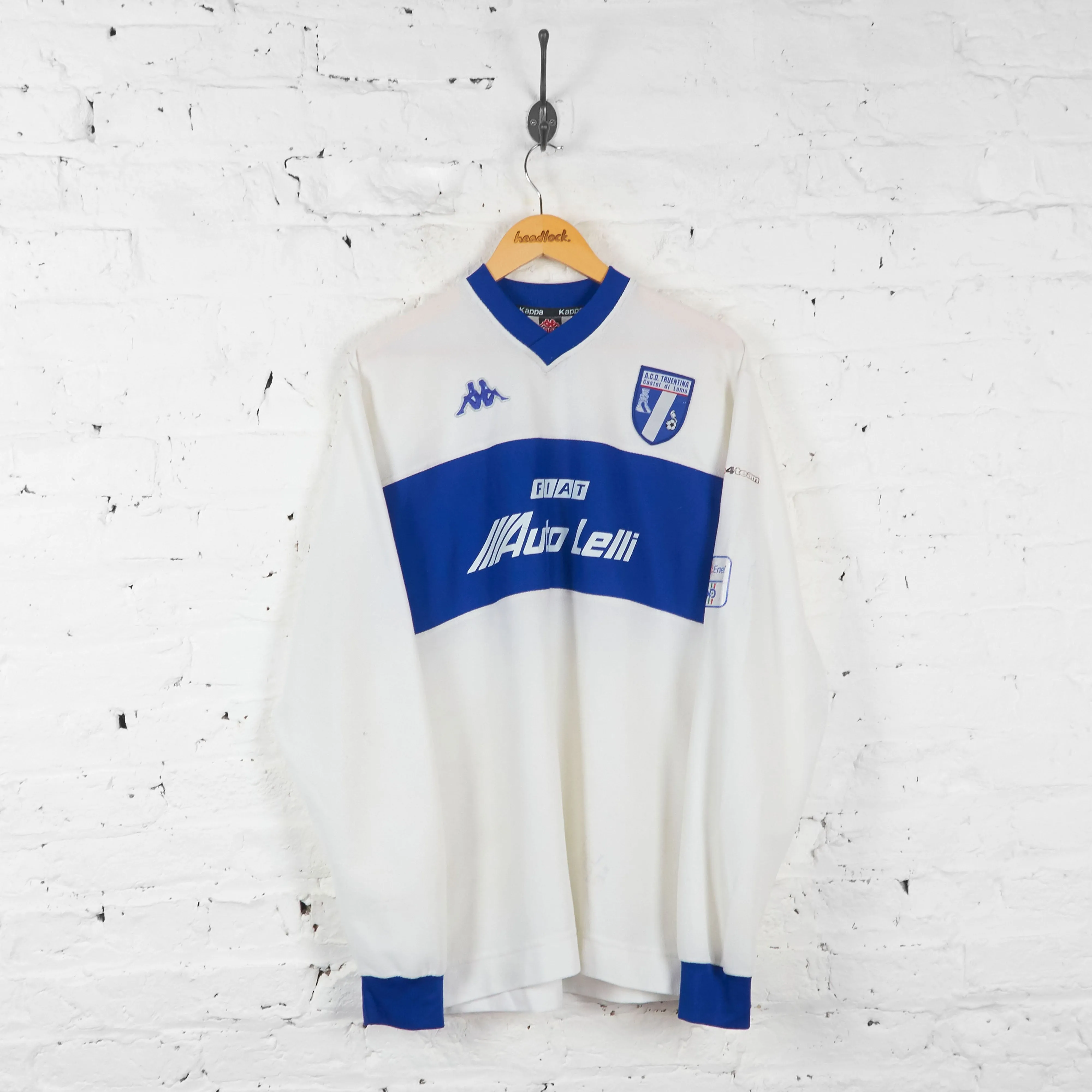 ACD Truentina Kappa Long Sleeve Football Shirt - White - XL