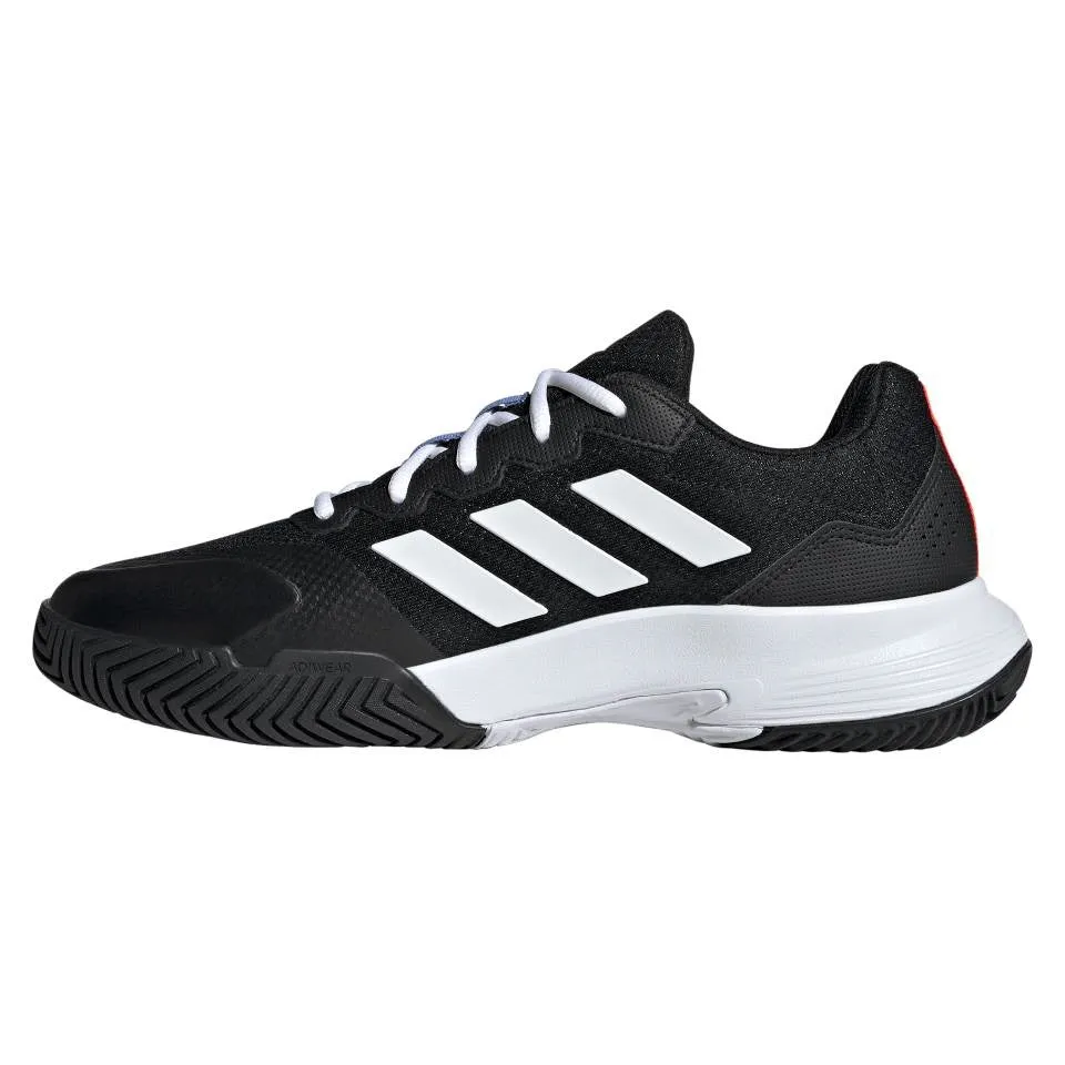 adidas GameCourt 2 Men's Tennis Shoe (Black/White)