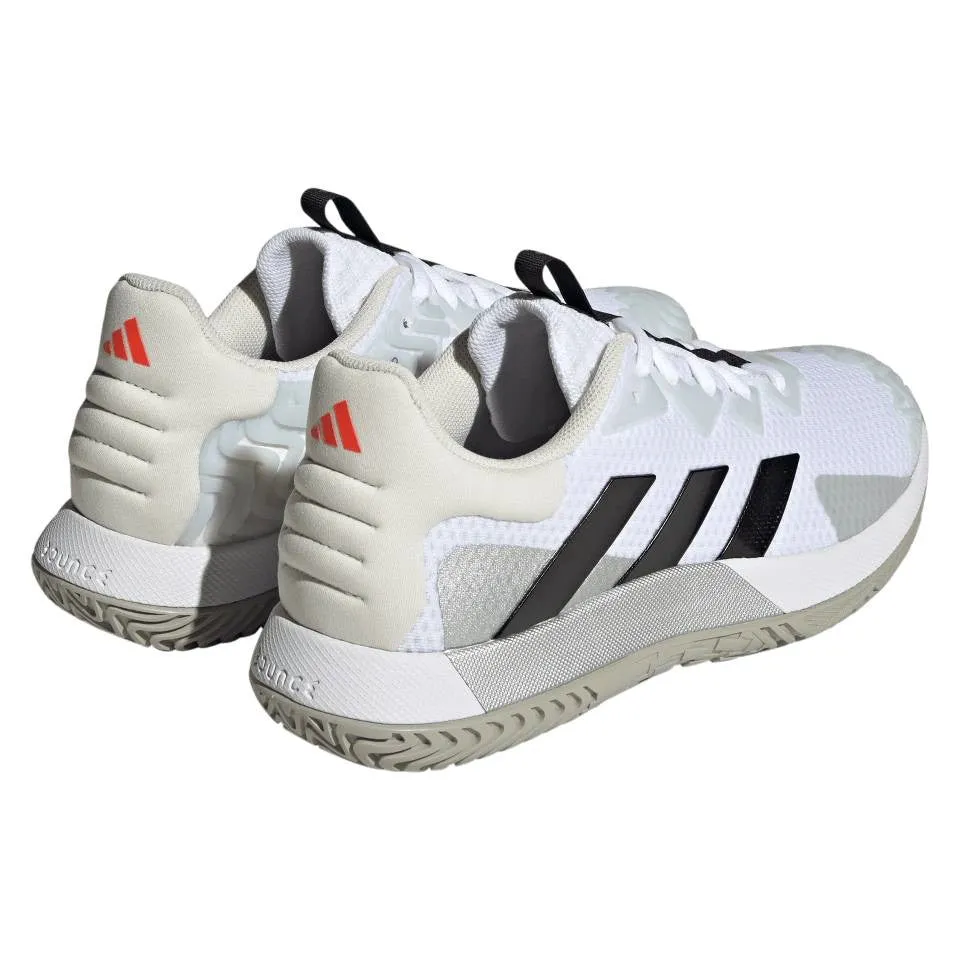 adidas SoleMatch Control Men's Tennis Shoe (White/Black)