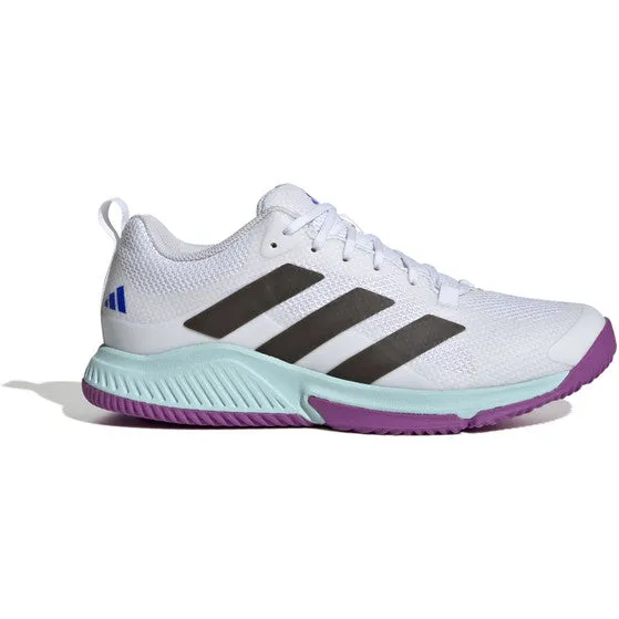 Adidas Women's Court Team Bounce 2.0 Shoe White/Purple