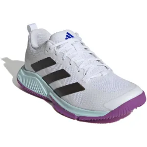 Adidas Women's Court Team Bounce 2.0 Shoe White/Purple