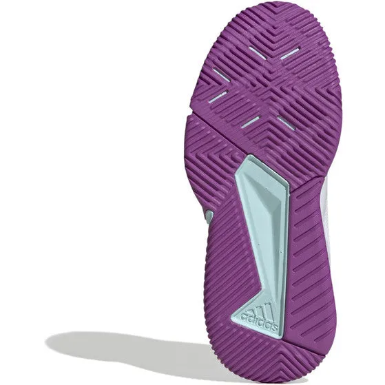 Adidas Women's Court Team Bounce 2.0 Shoe White/Purple