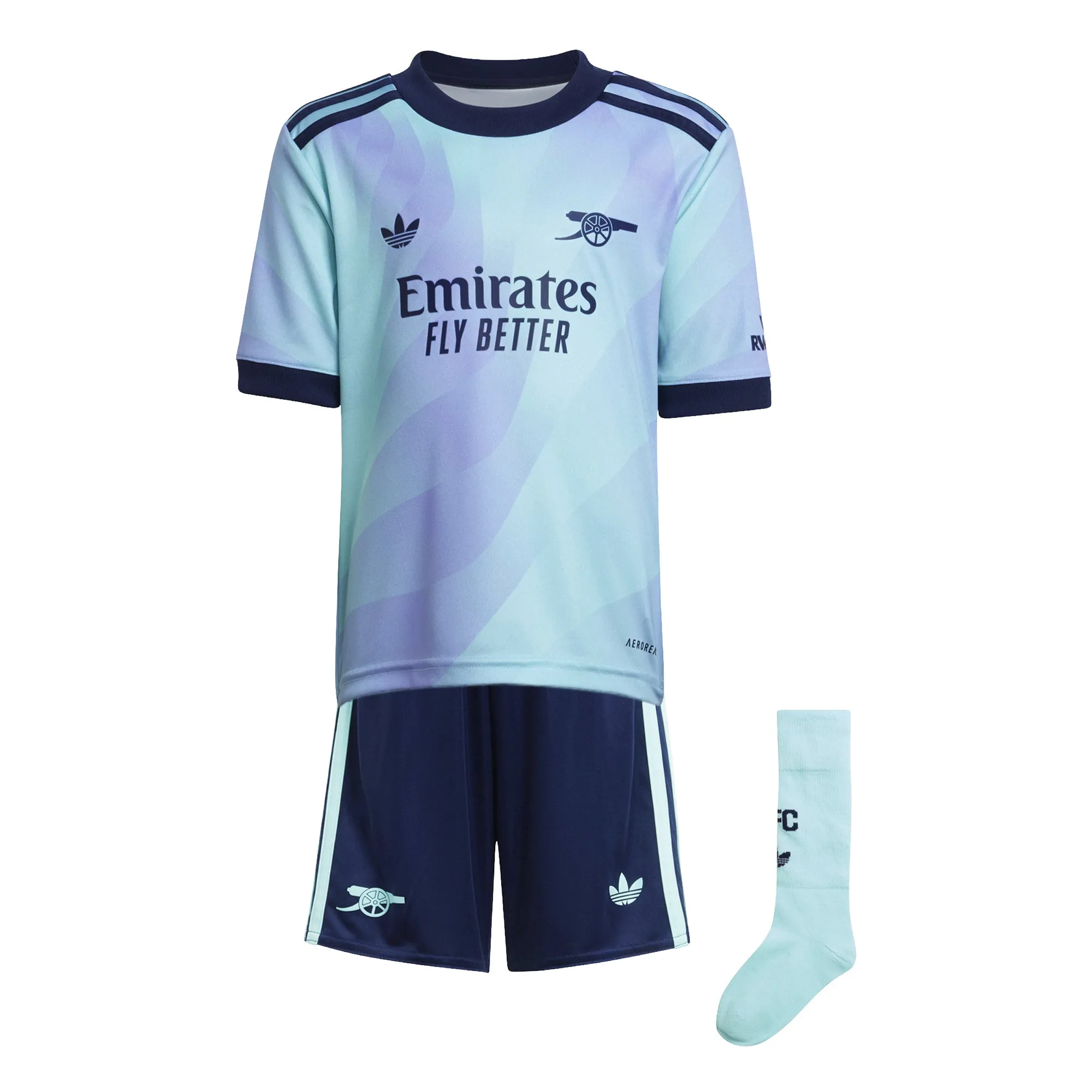 Arsenal 2024-25 Third Mini Kit