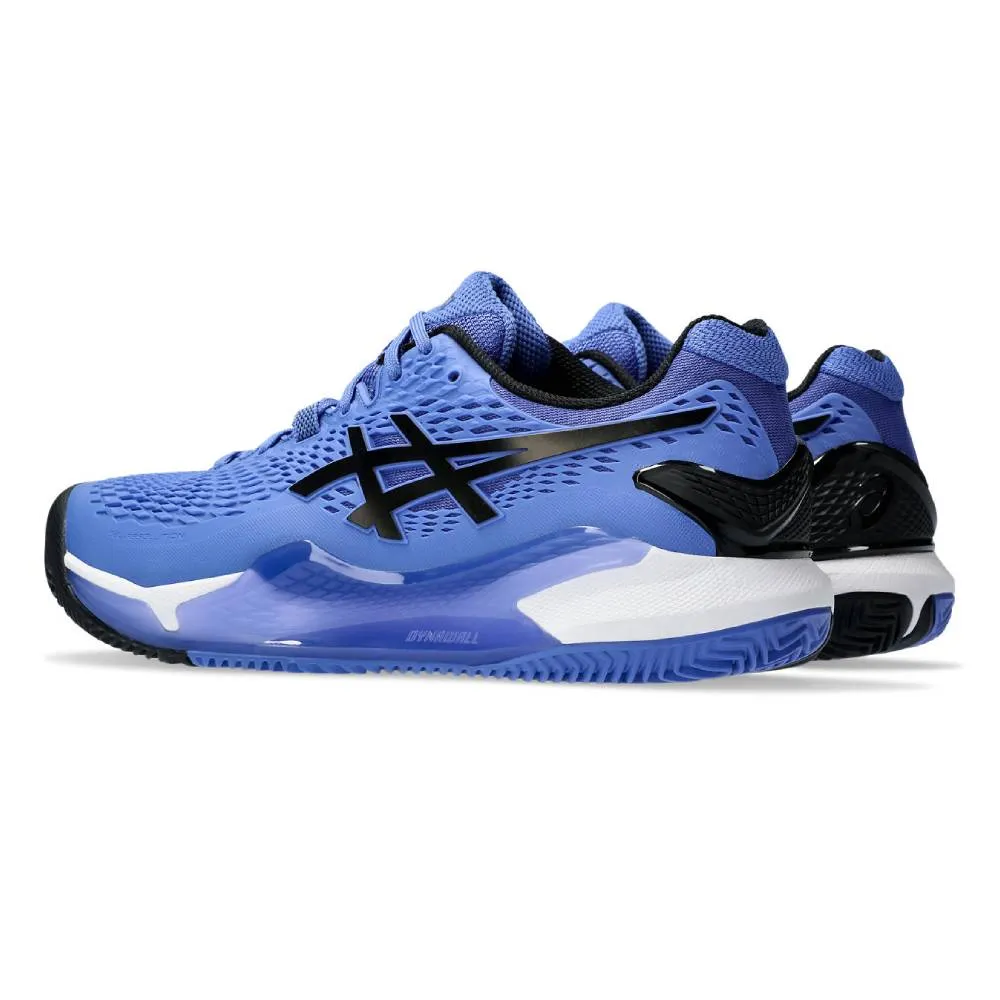 Asics Gel Resolution 9 Clay Men's Tennis Shoe (Sapphire/Black)