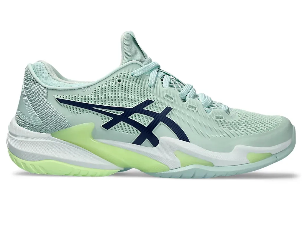Asics Women's COURT FF 3 Tennis Shoes in Pale Blue/Blue Expanse