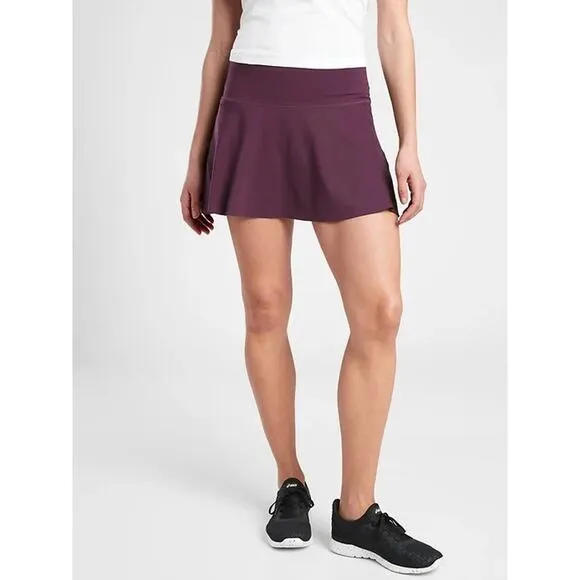 Athleta Ace Tennis 13.5&quot; Skirt Skort Purple Size 1X