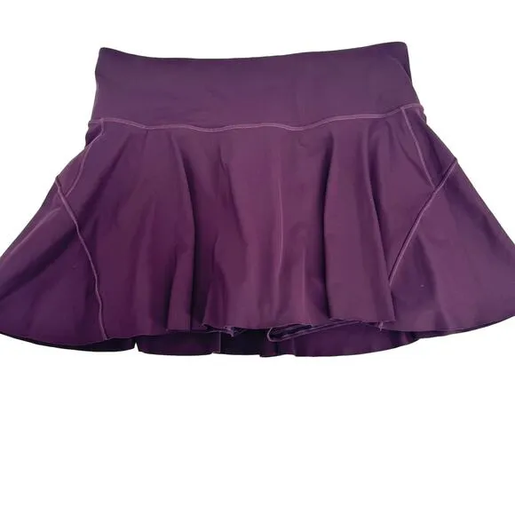 Athleta Ace Tennis 13.5&quot; Skirt Skort Purple Size 1X