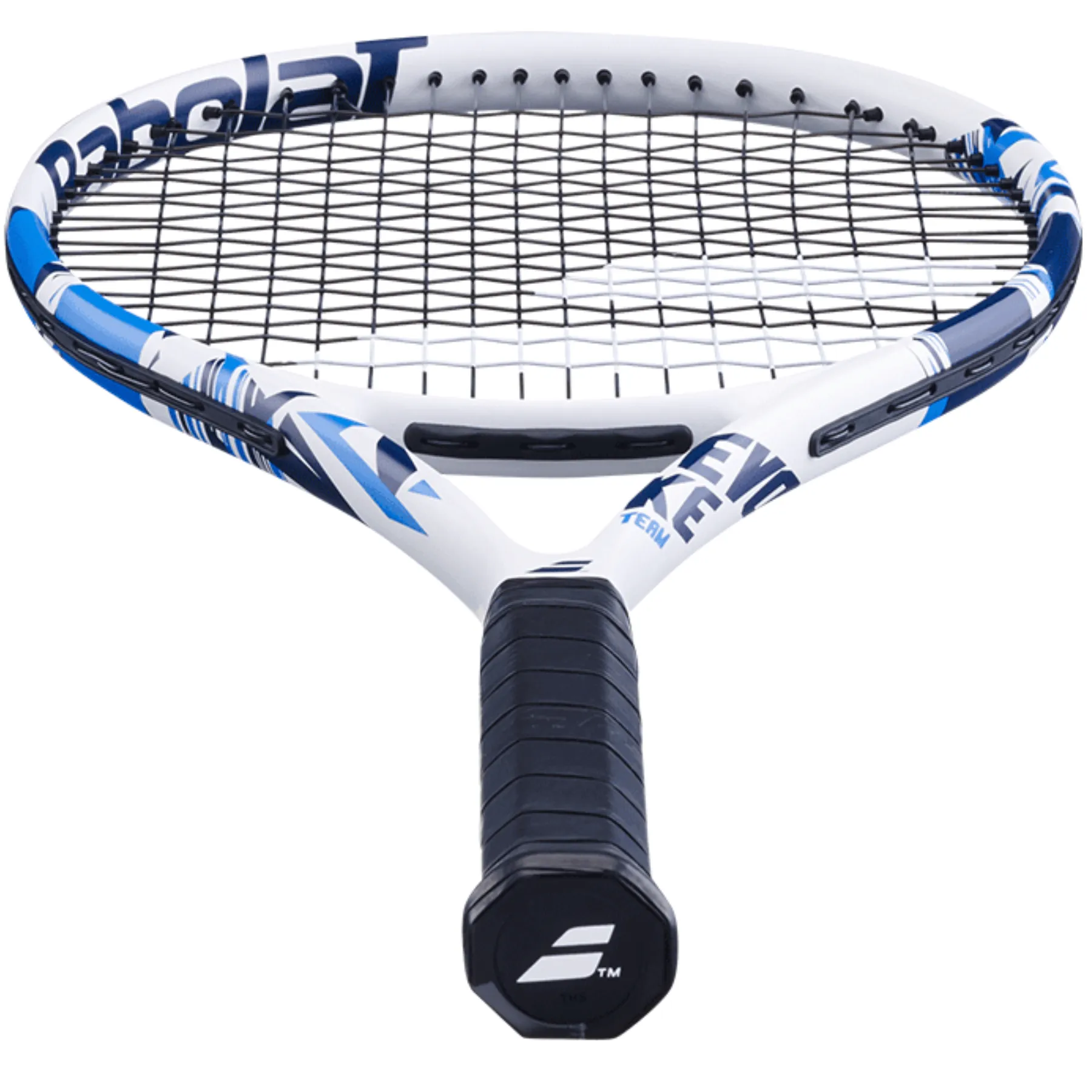Babolat Evoke Team 2024 Tennis Racquet - White/Blue