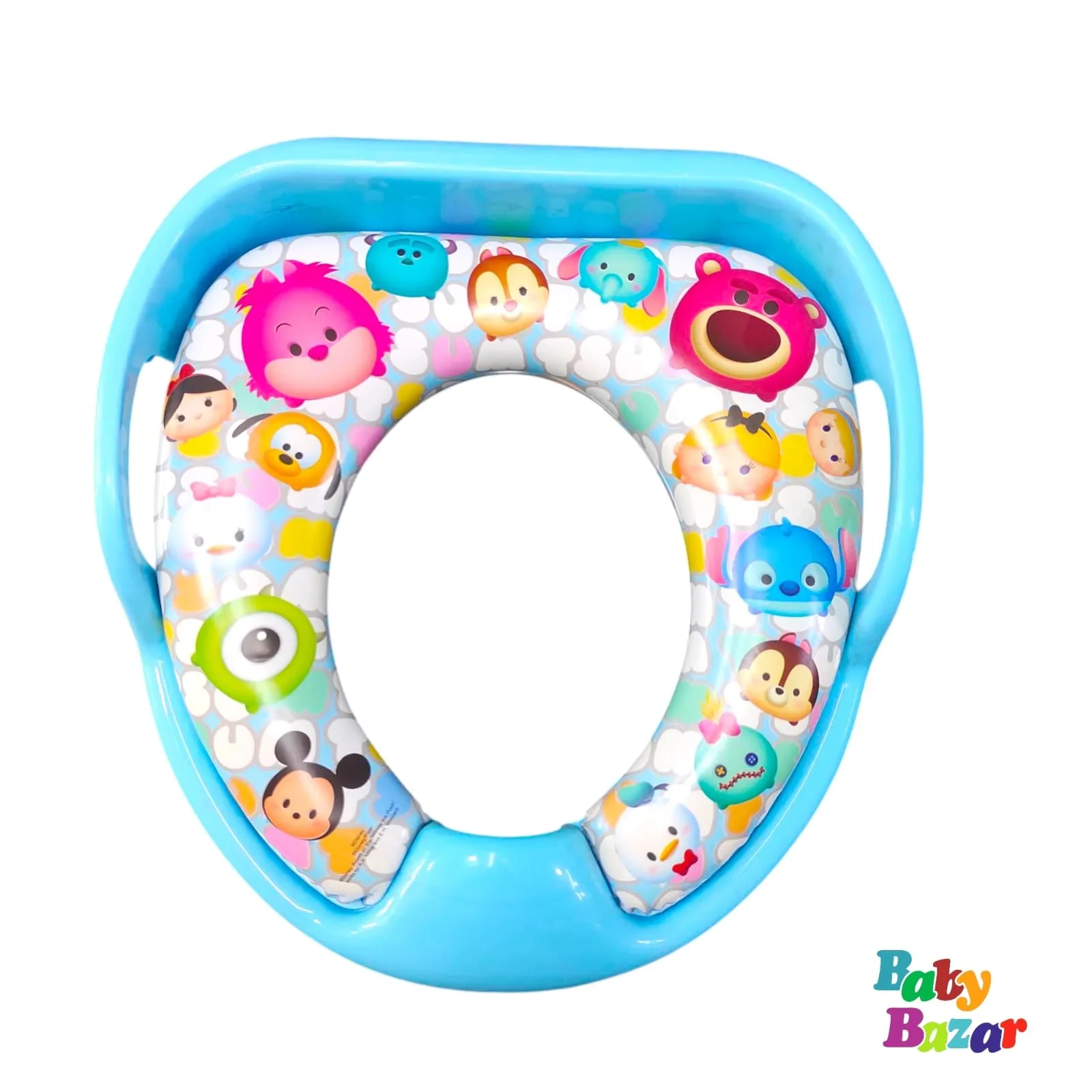 Baby Potty Training Seat – Blue Color with Cartoon Design