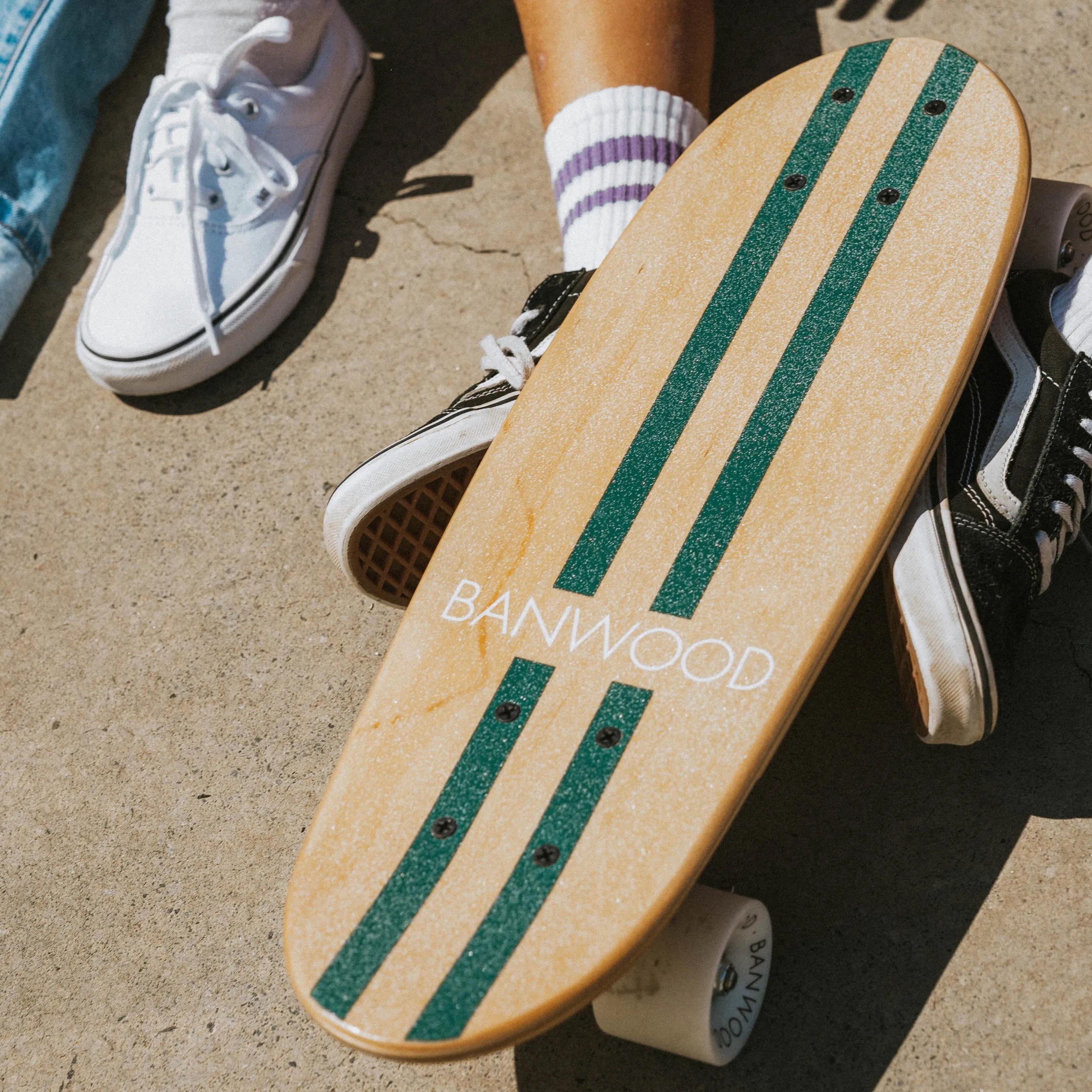 Banwood Kids Skateboard (Green)