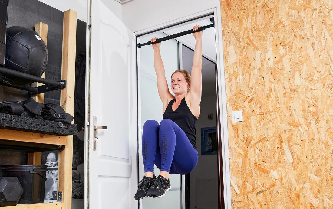 Barre de traction verrouillable musculation 100cm - Pull up bar lock
