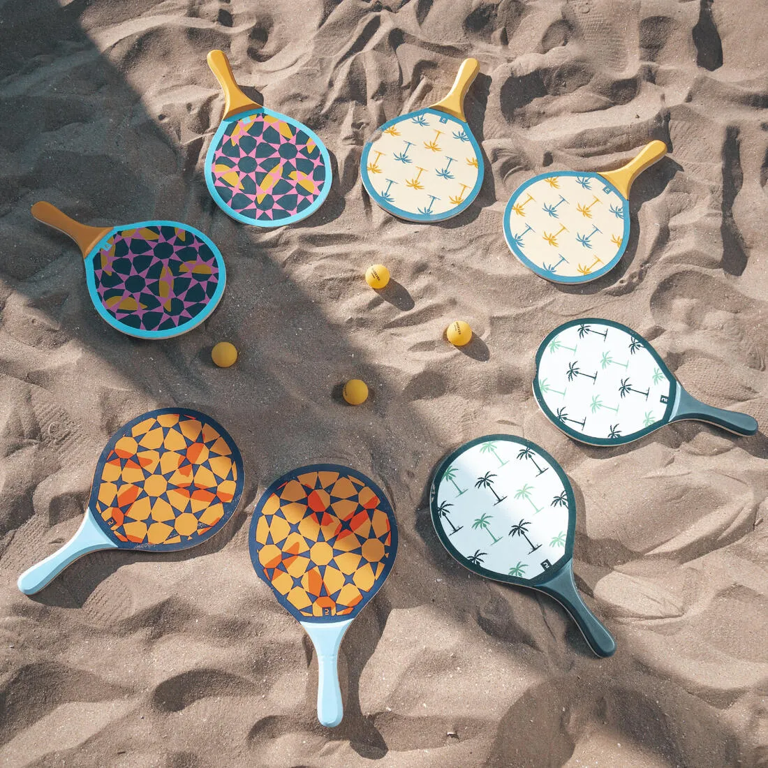 Beach Tennis Racket Set Woody Racket