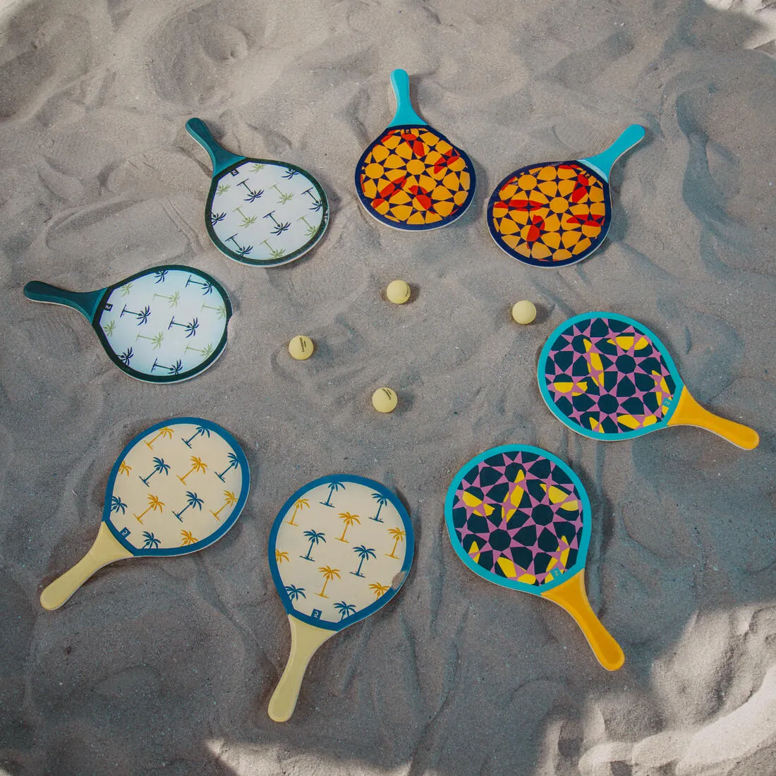 Beach Tennis Racket Set Woody Racket