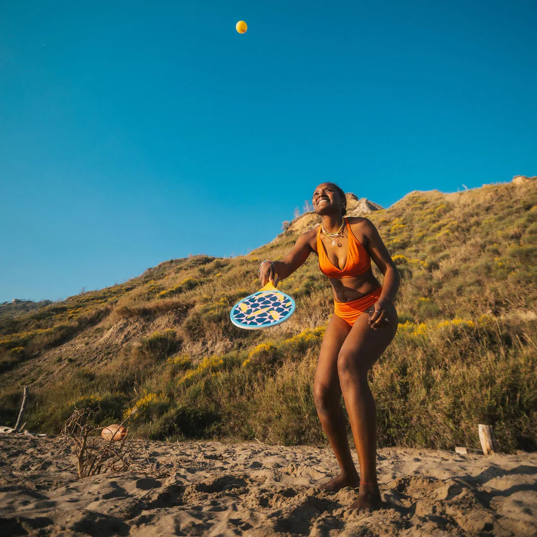 Beach Tennis Racket Set Woody Racket