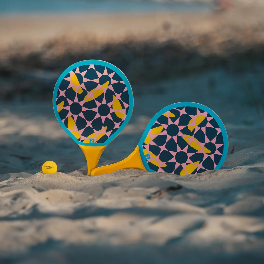 Beach Tennis Racket Set Woody Racket