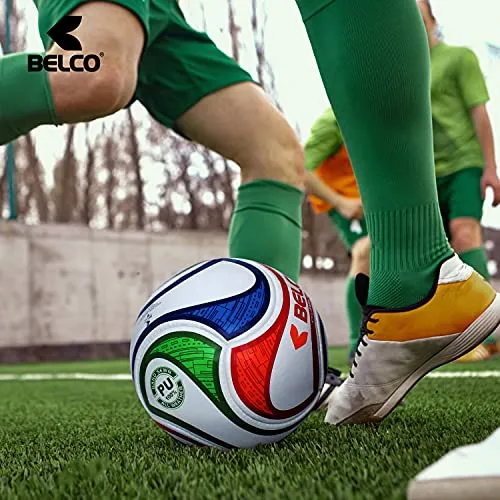 Belco Sports Diablo World Cup Football Size 5 (World Cup Football)
