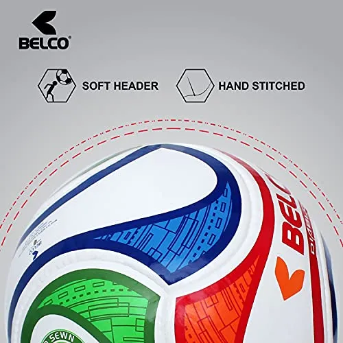 Belco Sports Diablo World Cup Football Size 5 (World Cup Football)