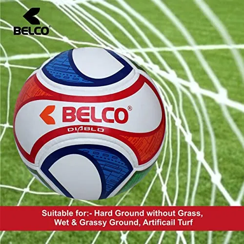 Belco Sports Diablo World Cup Football Size 5 (World Cup Football)