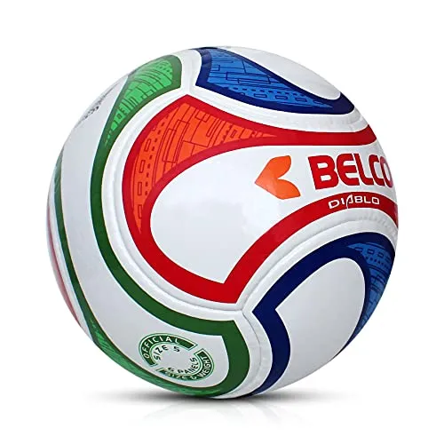 Belco Sports Diablo World Cup Football Size 5 (World Cup Football)