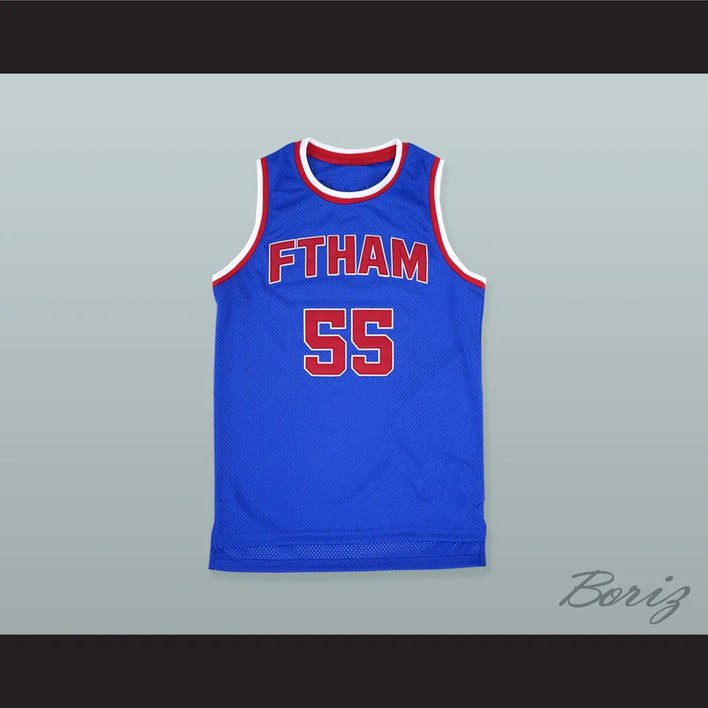 Bernard King 55 Fort Hamilton High School Basketball Jersey