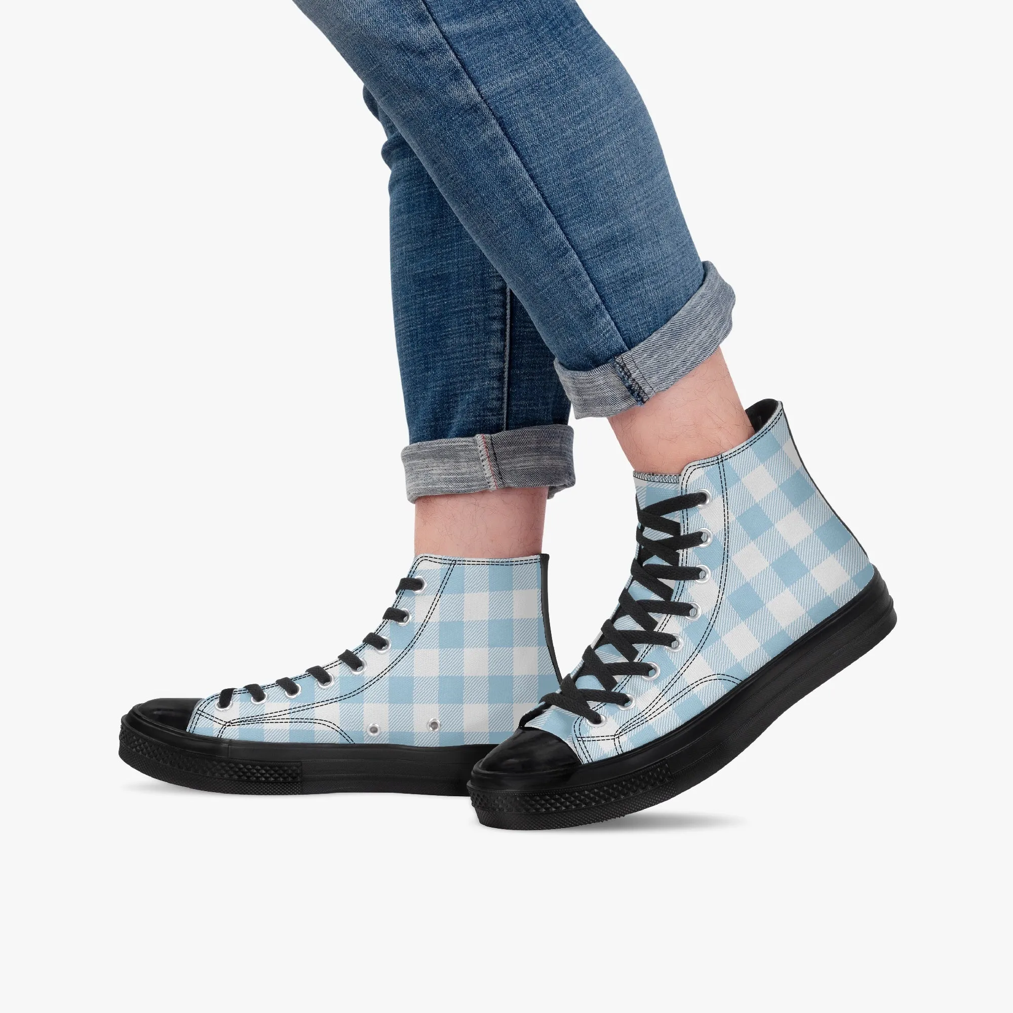 Blue Checkered