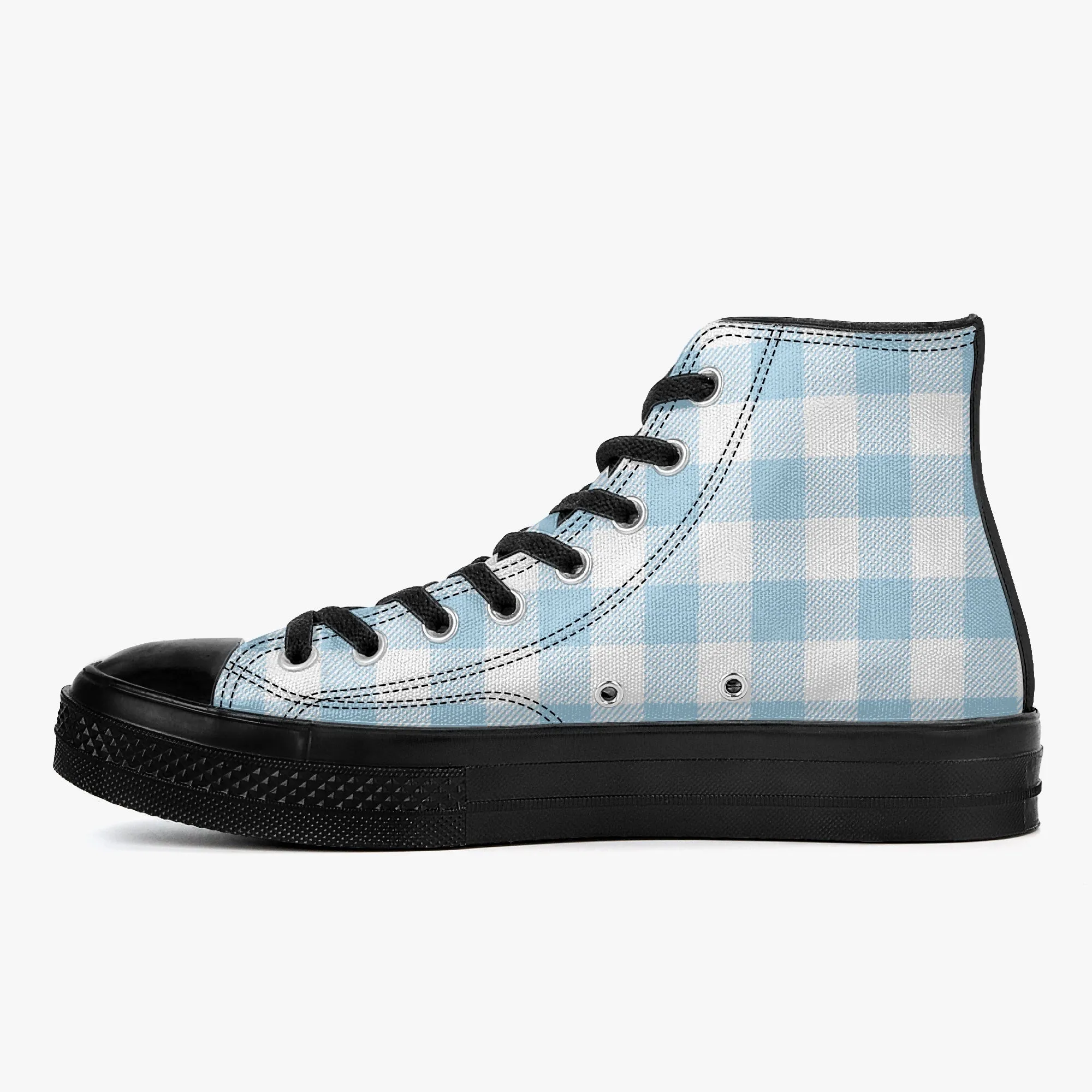 Blue Checkered
