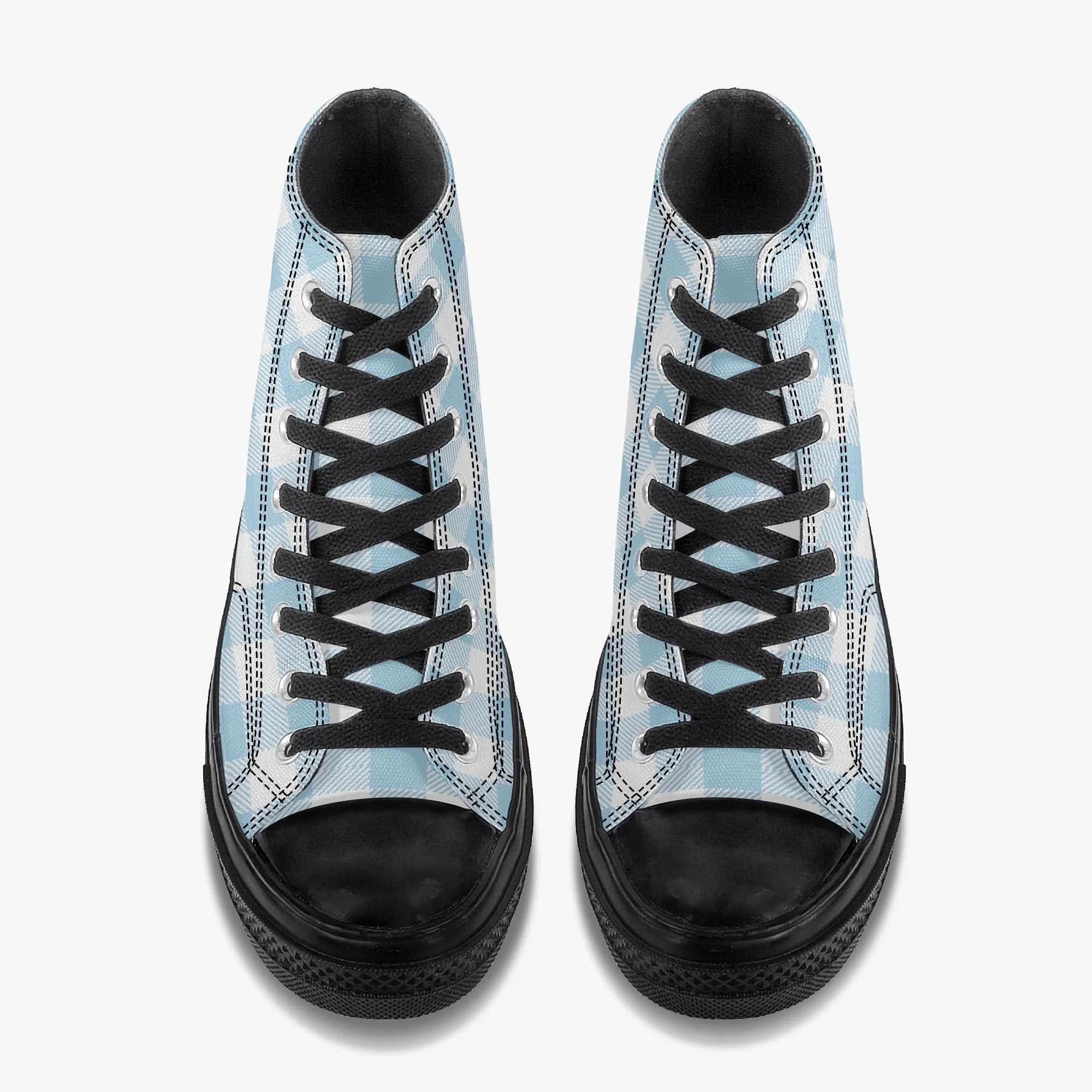 Blue Checkered