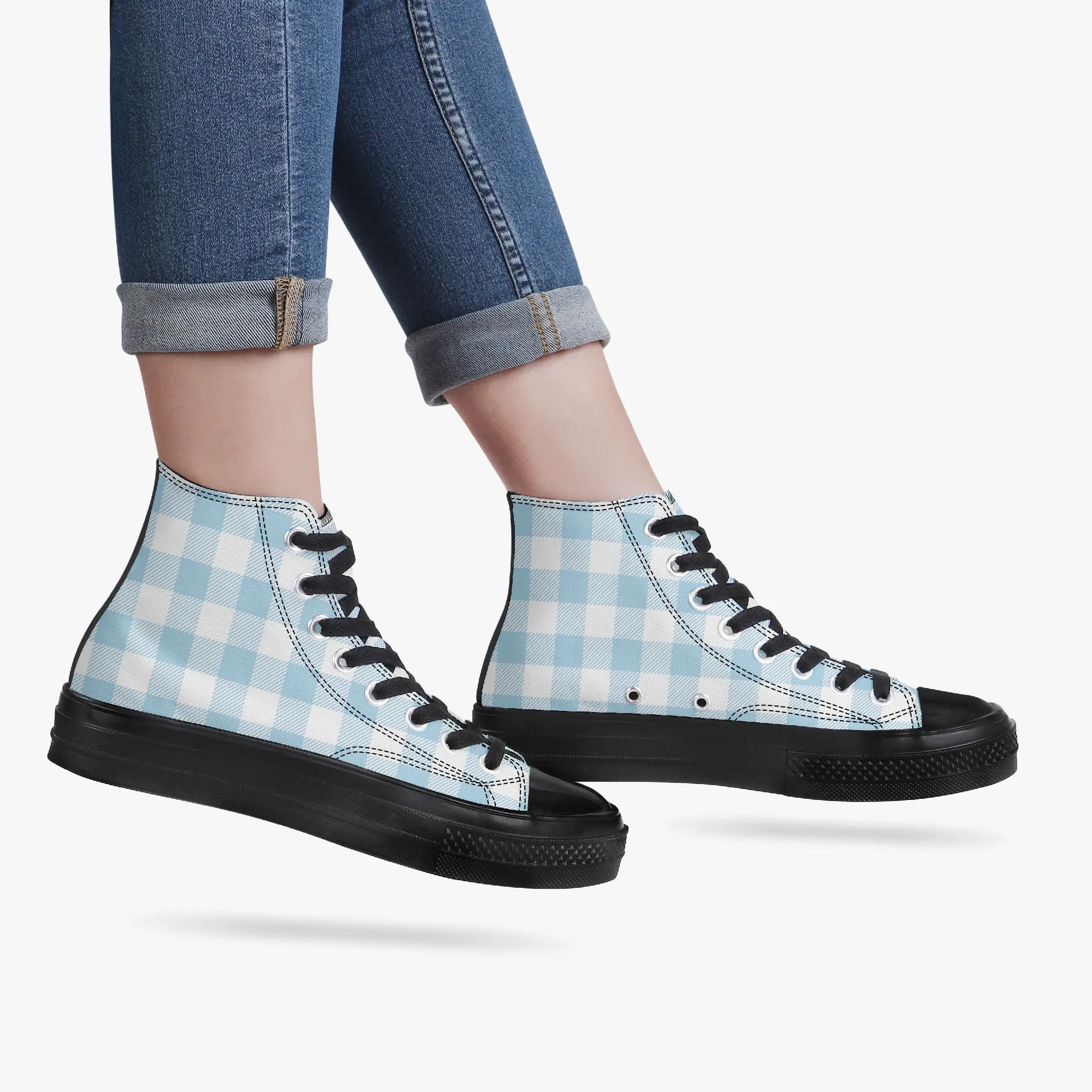 Blue Checkered