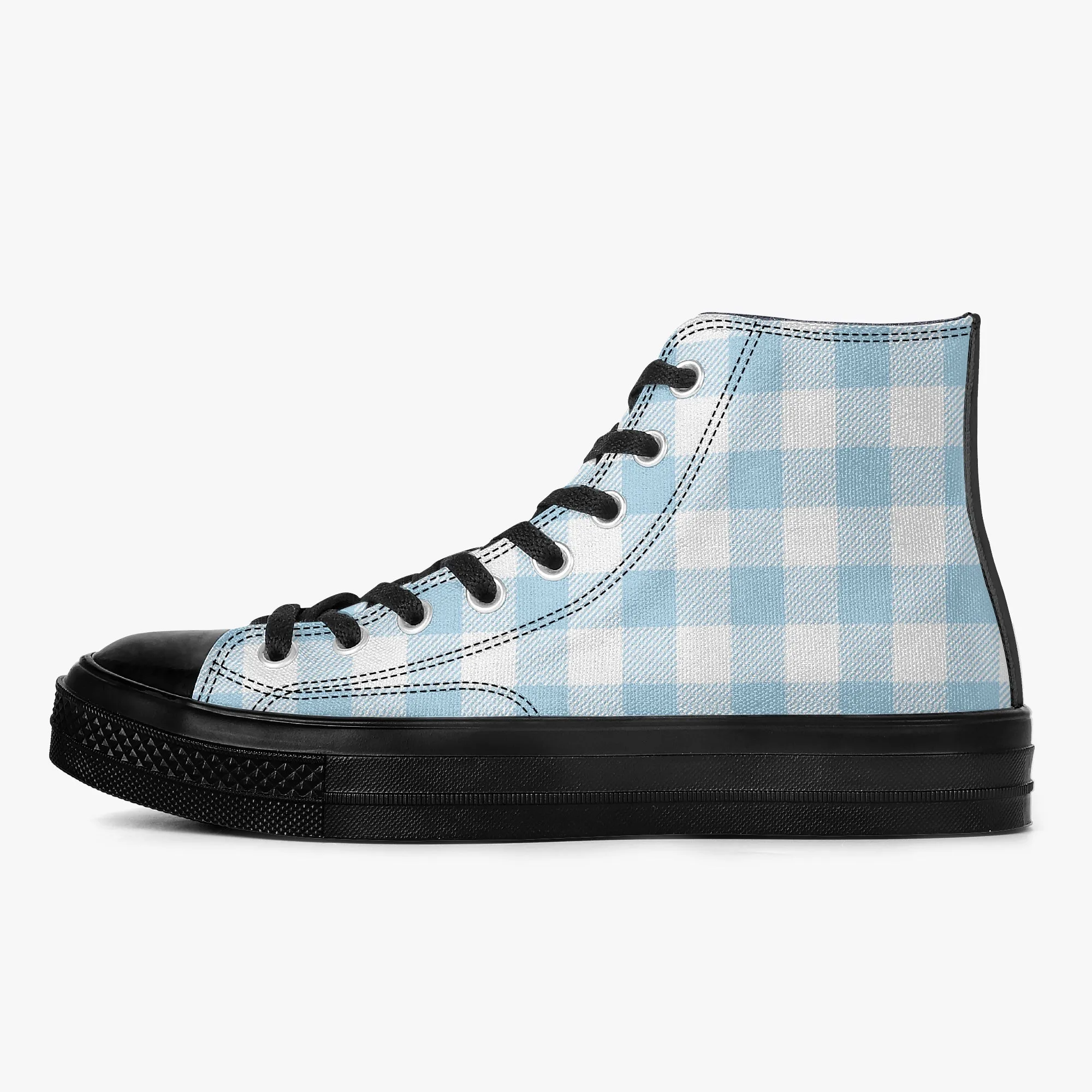 Blue Checkered