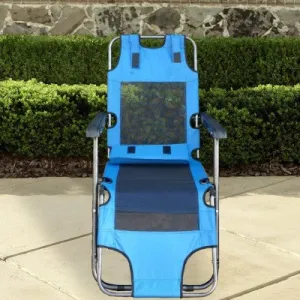 Blue Outdoor Lounge Chair