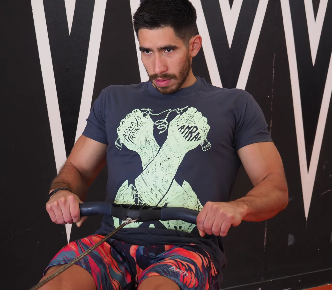 Camiseta 'JUMP ROPE' gris