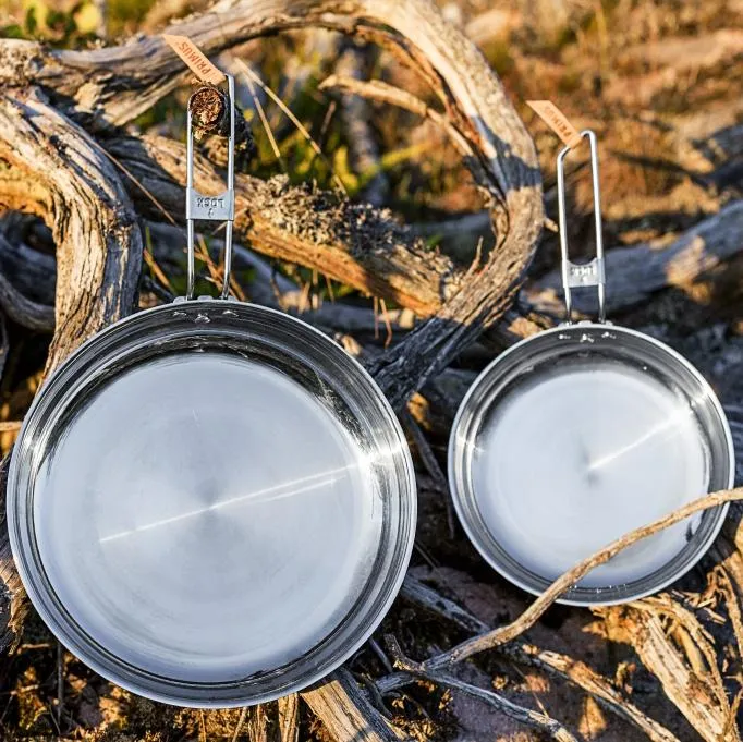 CampFire Frying Pan Stainless Steel 25cm
