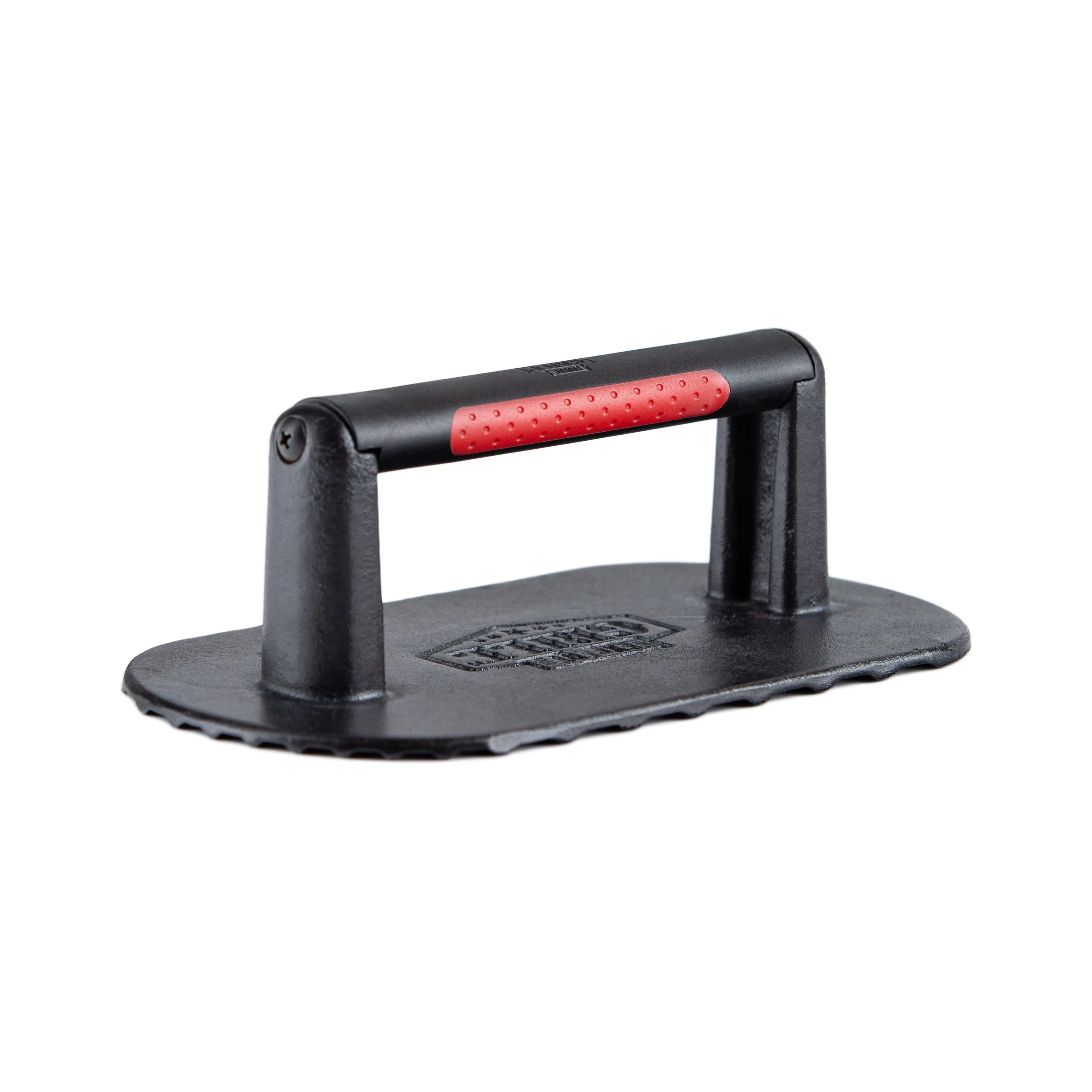 Cast Iron Large 9.27" 2 Pound Pre-seasoned Grill Griddle Burger Press Black NEW