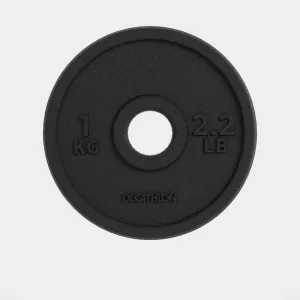 Cast Iron Weight Training Disc Weight 1 kg 28 mm