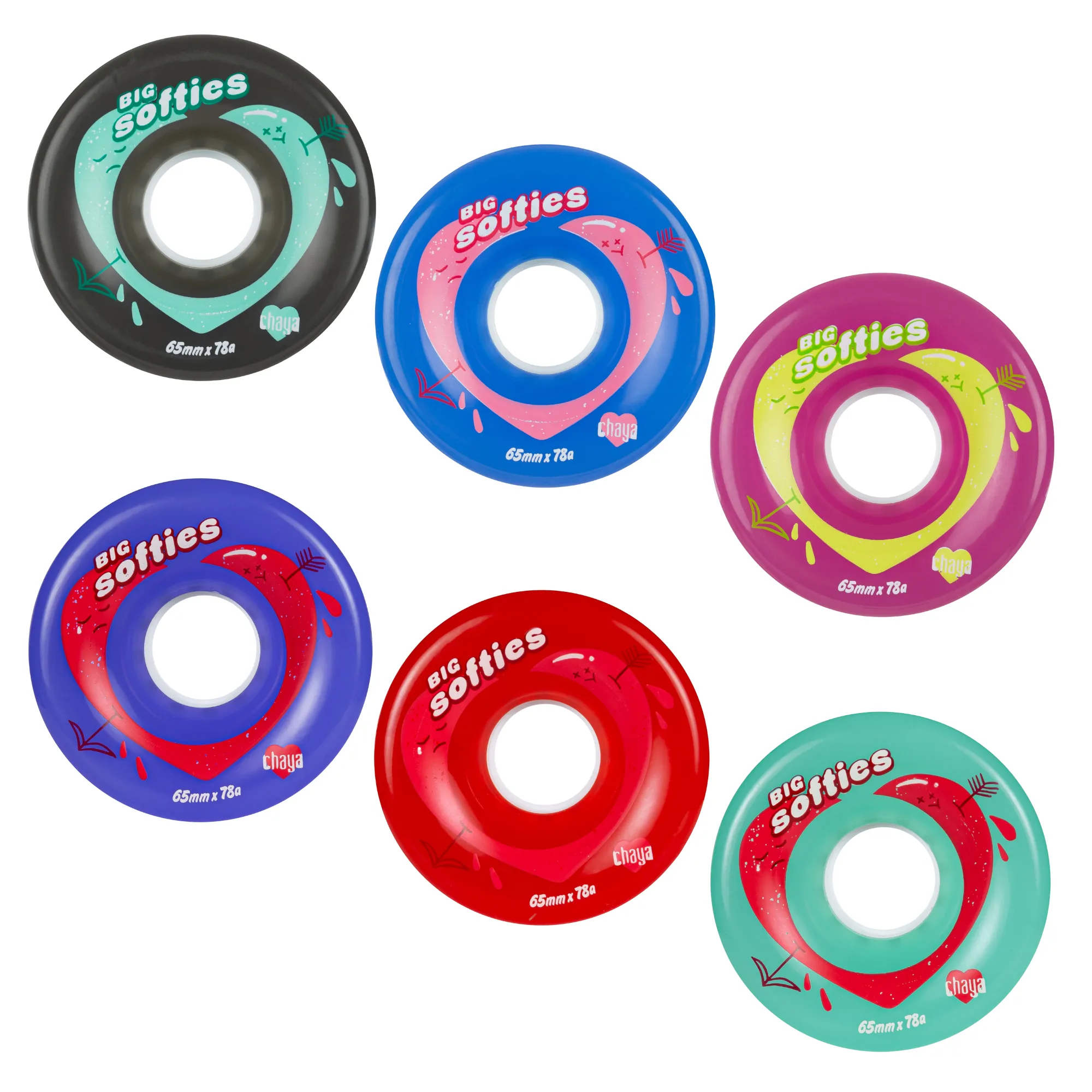 Chaya Big Softies Outdoor Wheels 4 Pack