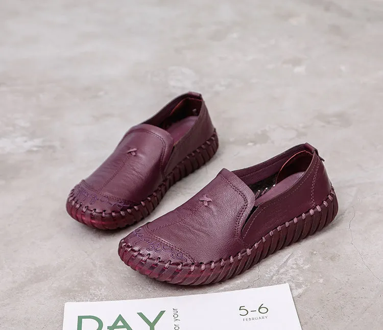 Comfortable Soft Bottom Breathable Non-slip Leather Soft Bottom Shoes