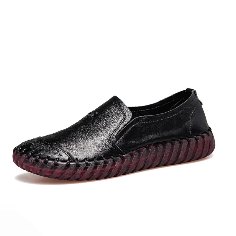 Comfortable Soft Bottom Breathable Non-slip Leather Soft Bottom Shoes
