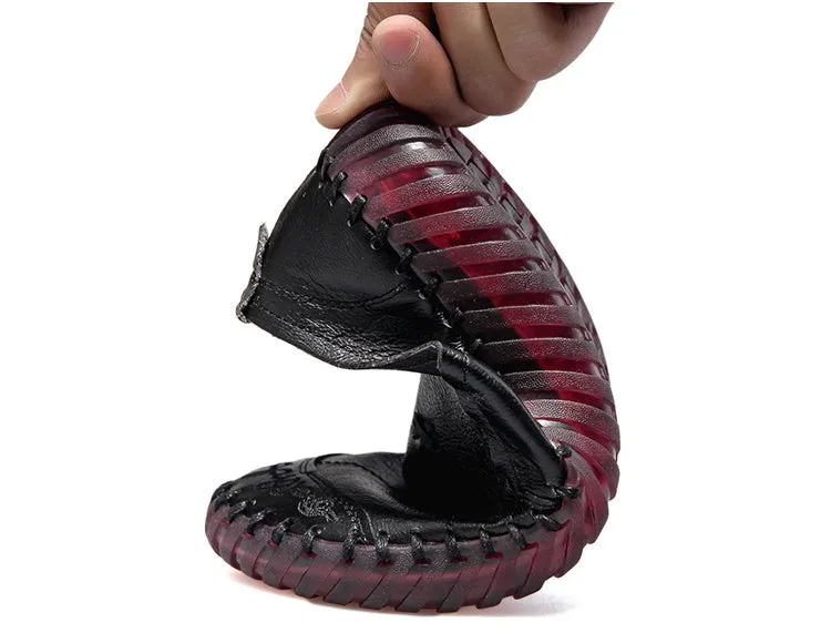 Comfortable Soft Bottom Breathable Non-slip Leather Soft Bottom Shoes