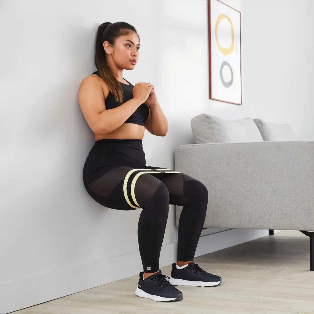 Connected Weight Training Resistance Glute Band - Large 14 kg