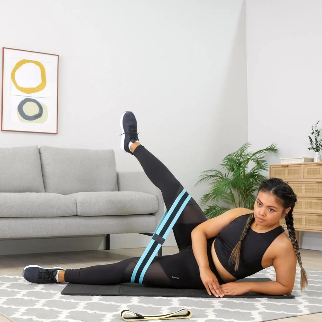 Connected Weight Training Resistance Glute Band - Large 14 kg