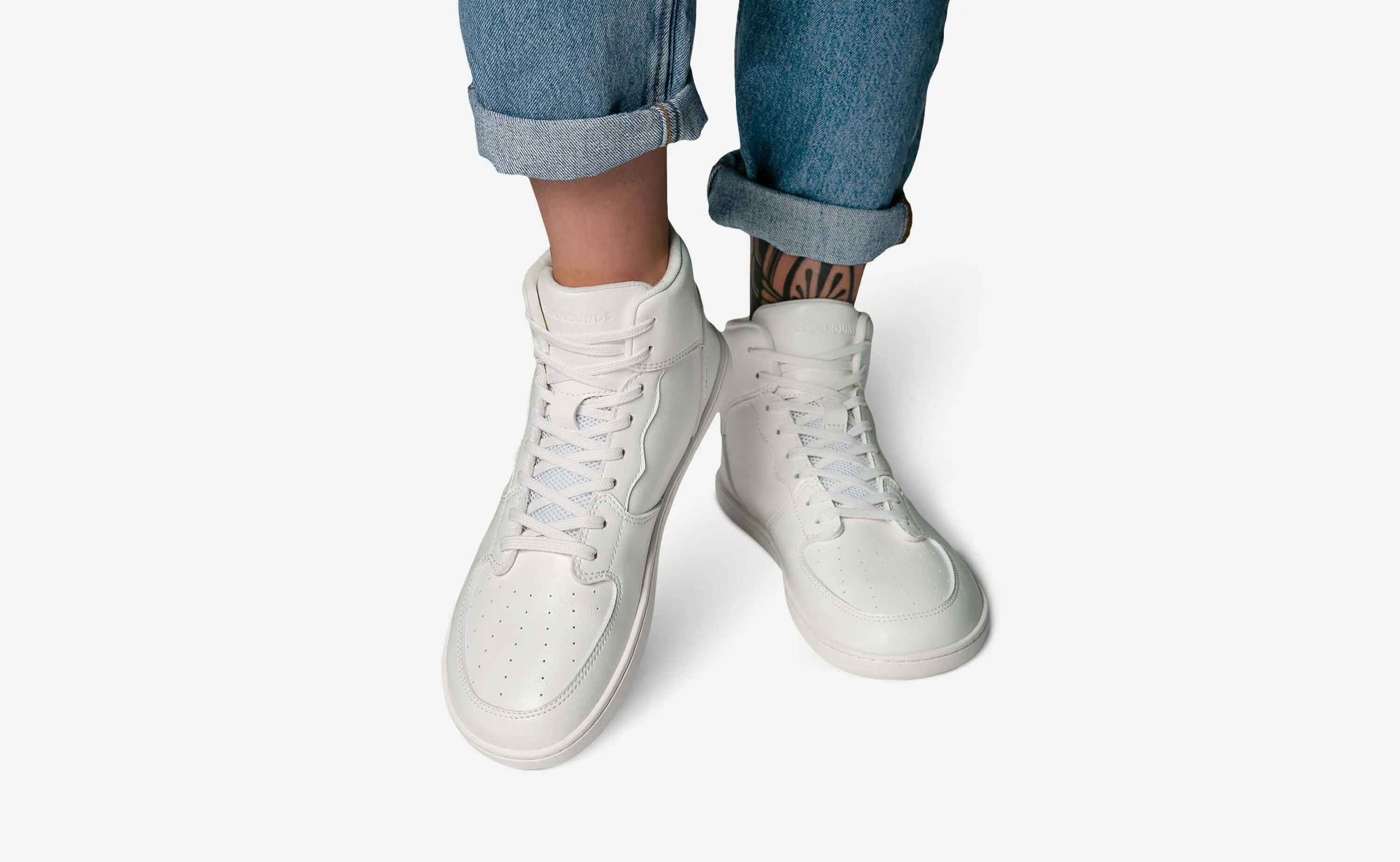 Courtside Mid - All White