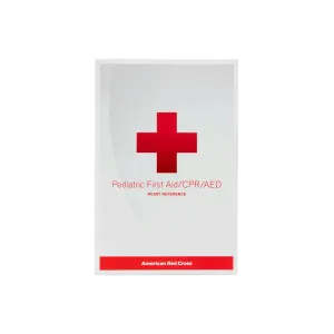 CPR First Aid/CPR/AED Ready Reference by Red Cross