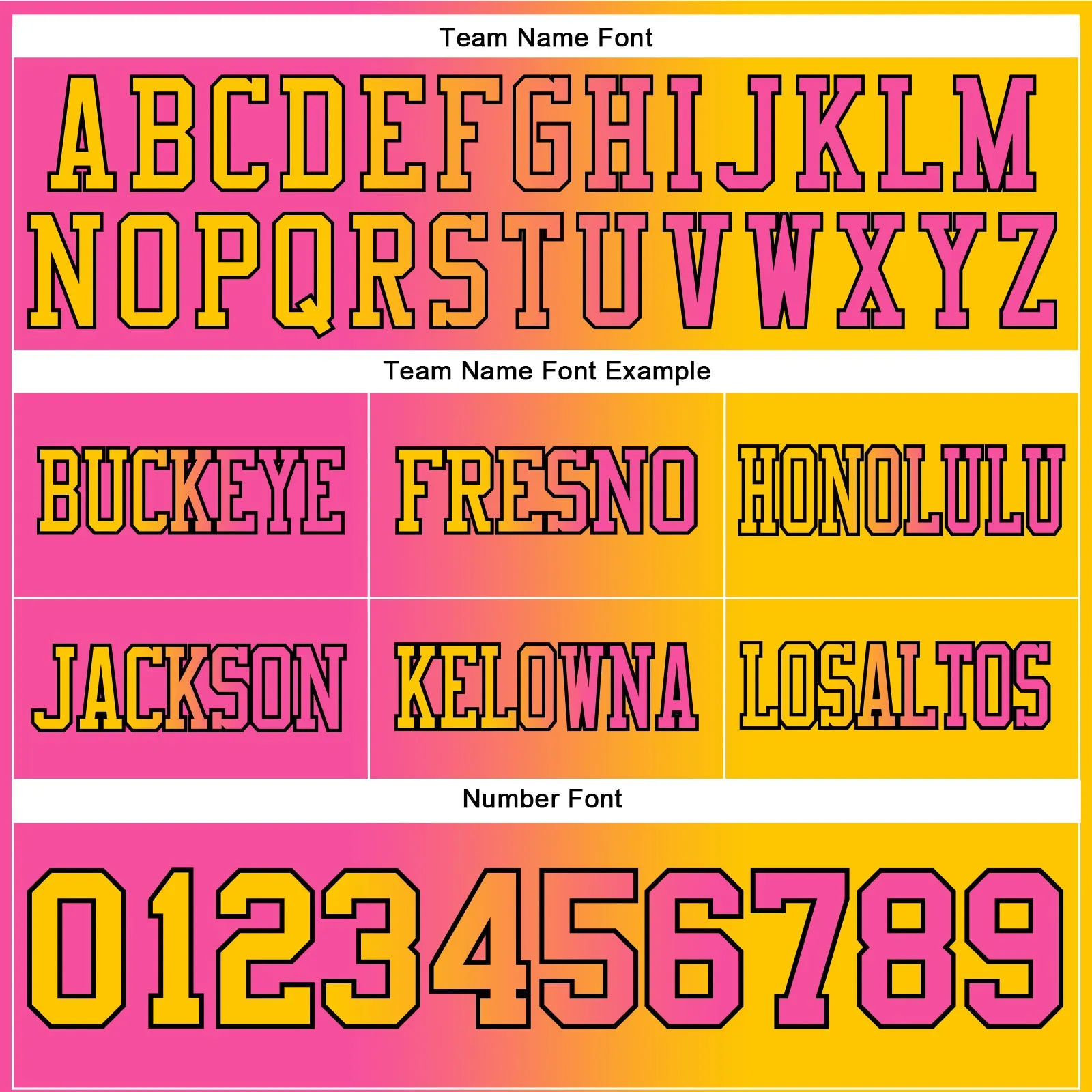 Custom Yellow Pink-Black Mesh Authentic Gradient Fashion Football Jersey