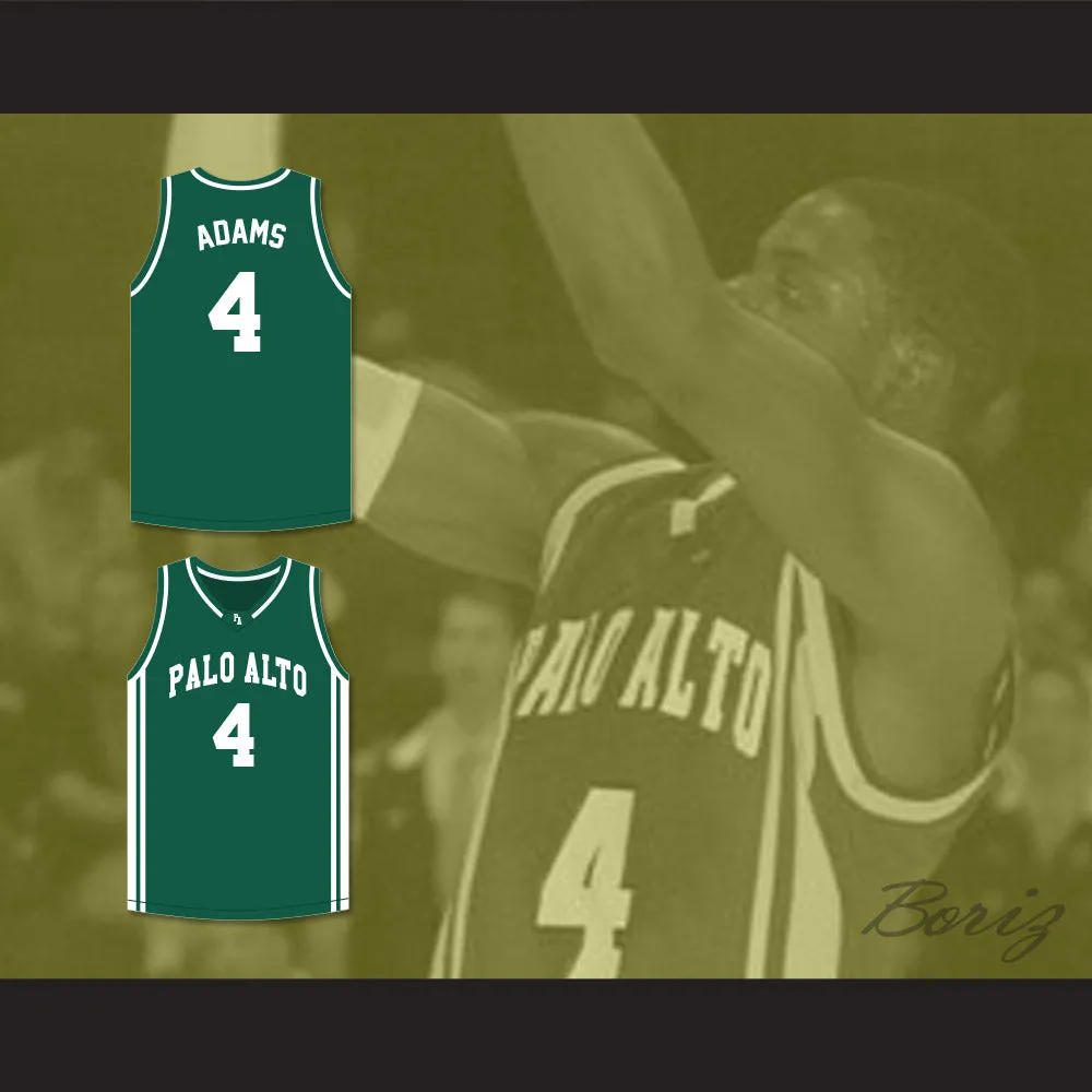 Davante Adams 4 Palo Alto High School Vikings Dark Green Basketball Jersey