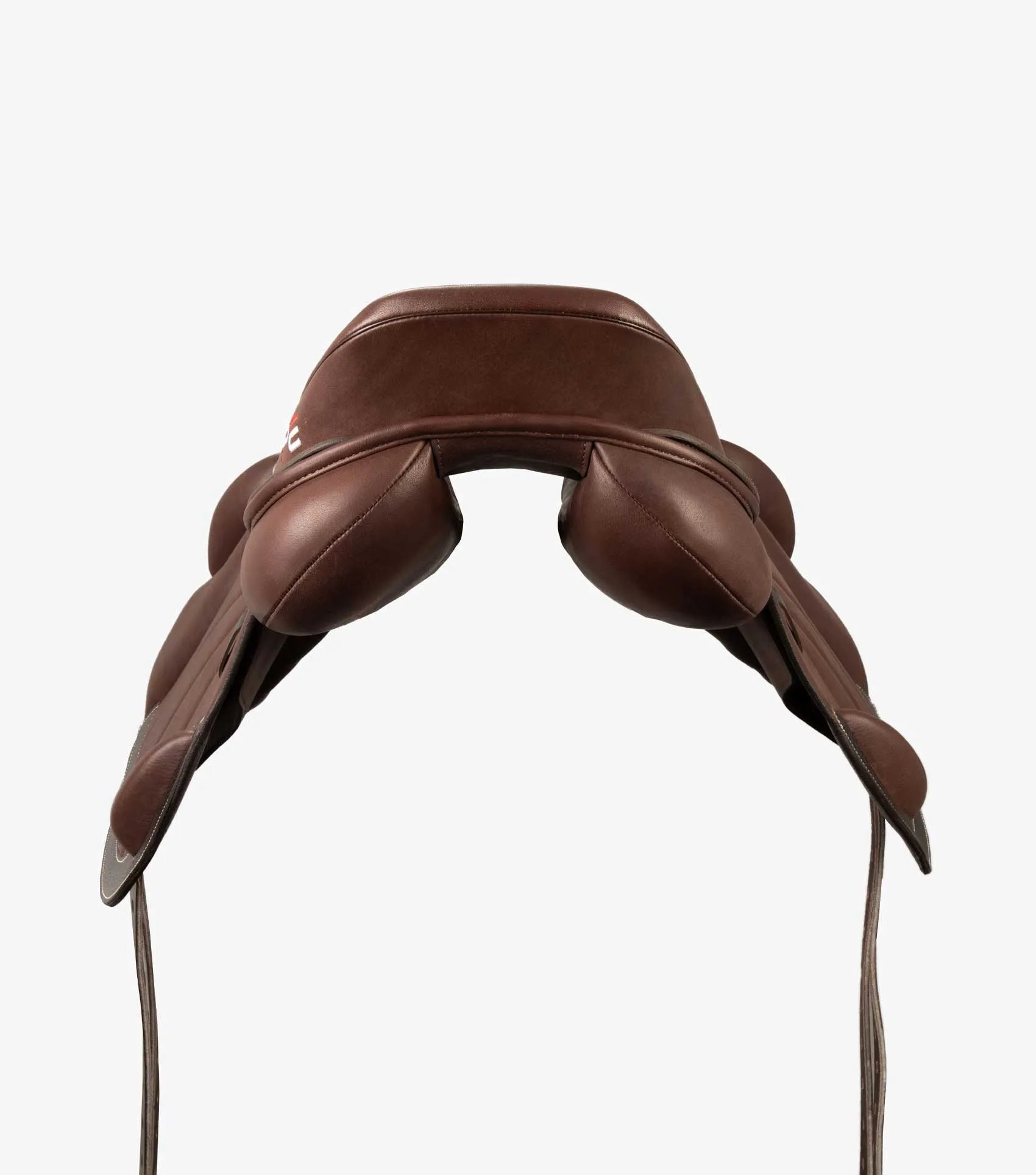 Deauville Leather Monoflap Cross Country Saddle Brown